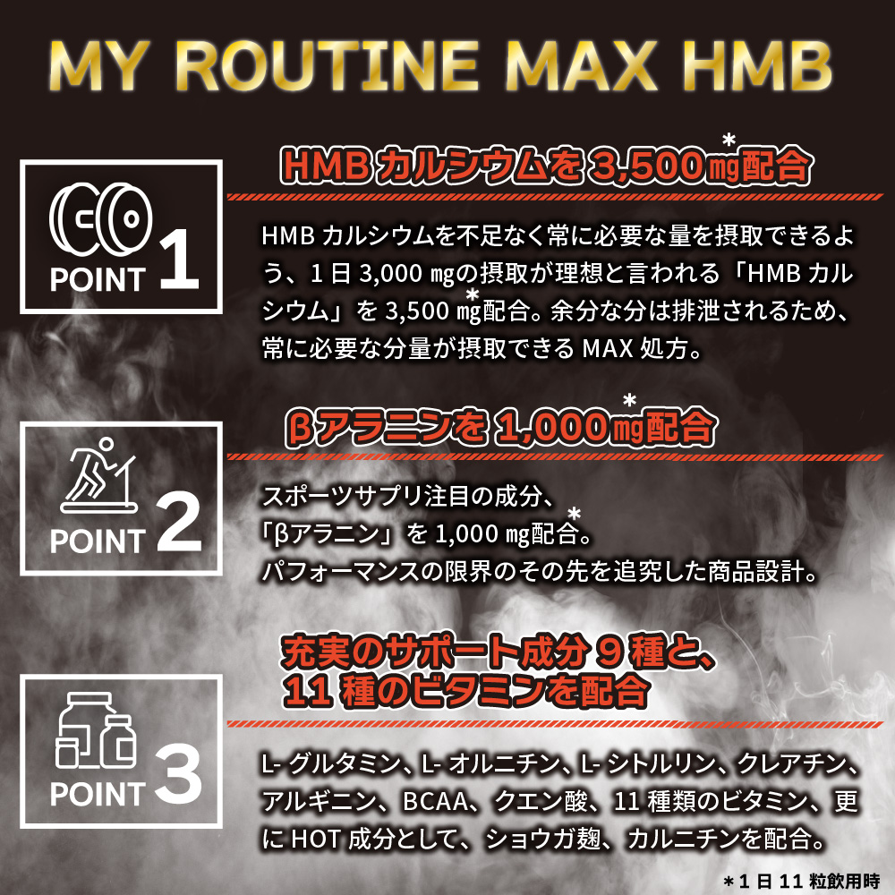 マイルーティーンMAX HMBmax3500